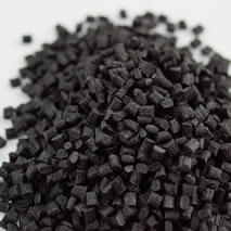 黑色加纤45尼龙PA6-GF45%